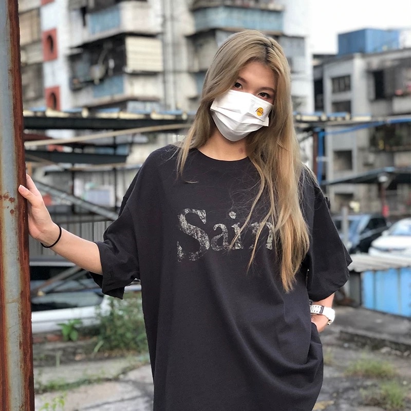 Áo Thun Cotton Nguyên Chất Tay Ngắn Dáng Rộng Phong Cách Retro Mỹ Cho Nam Và Nữ