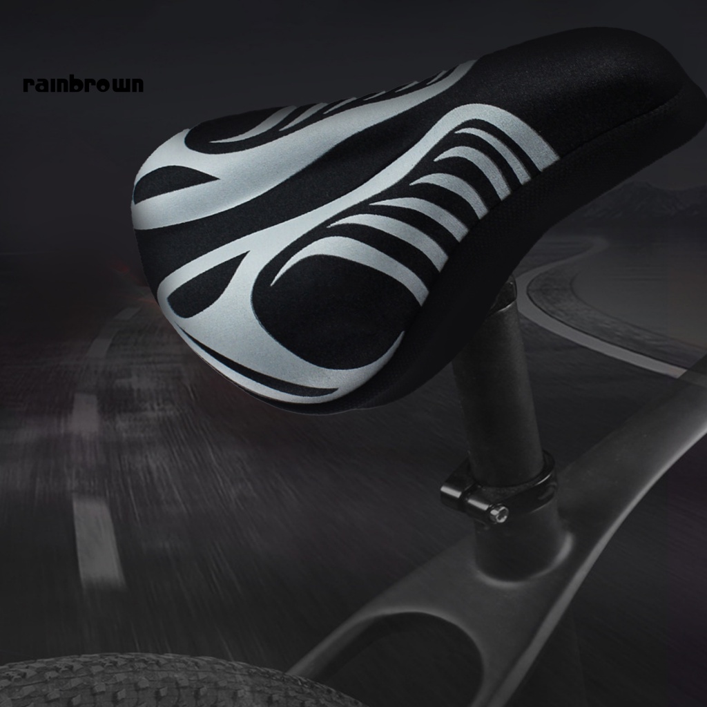 Vỏ Bọc Yên Xe Đạp Leo Núi Bằng Silicone Dày Dặn Co Giãn Chống Sốc