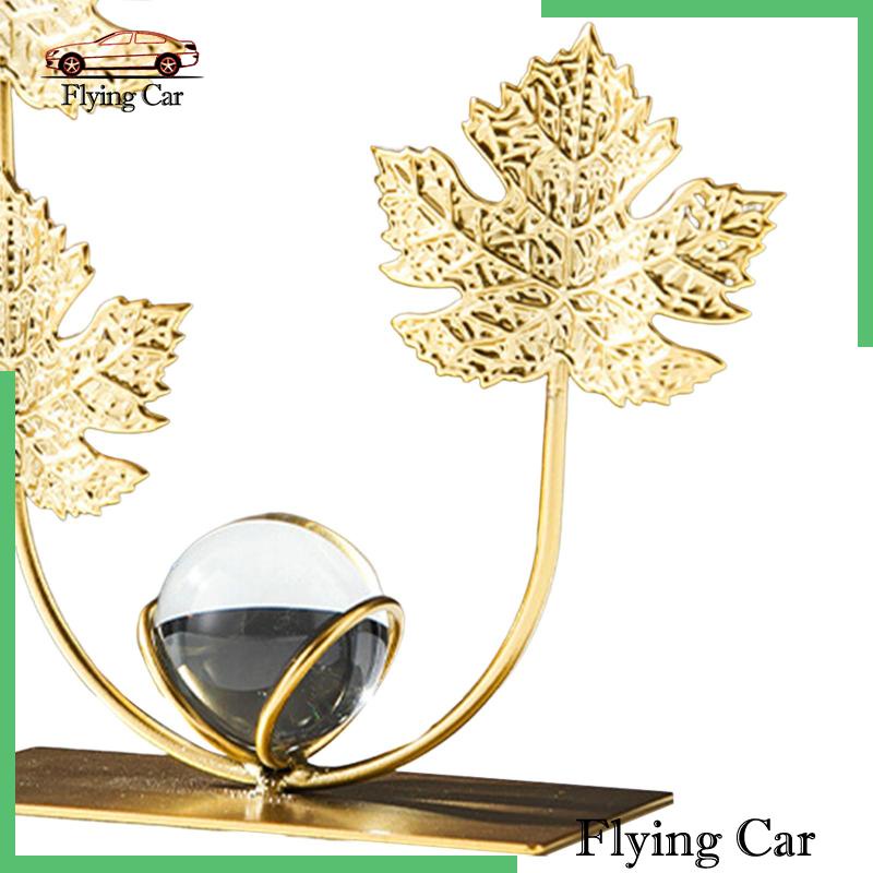 [Lzdjfmy2] Bức Tượng Lá Kim Loại hạn hán Hiện Đại Trang Trí Nhà Cửa