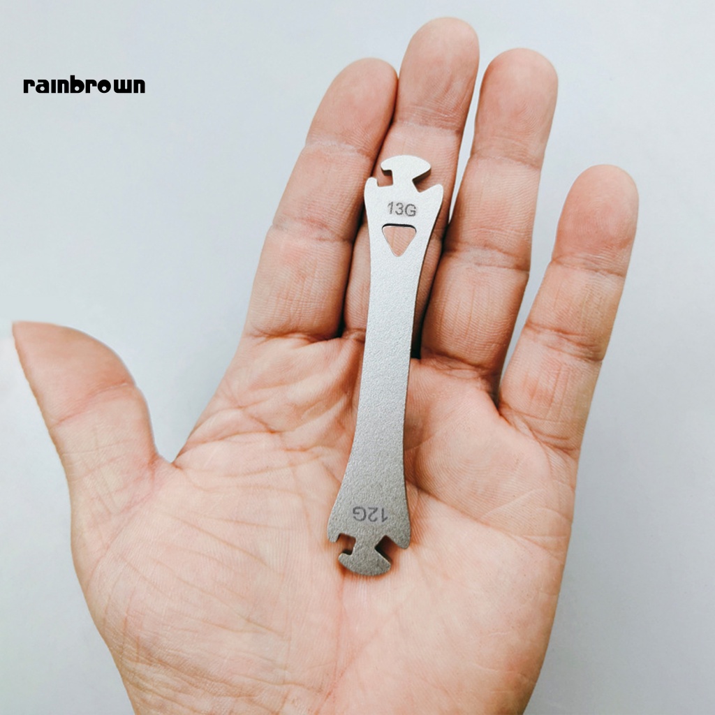 Cờ Lê Bằng Thép Không Gỉ 12 / 13G Dùng Để Sửa Chữa Xe Đạp