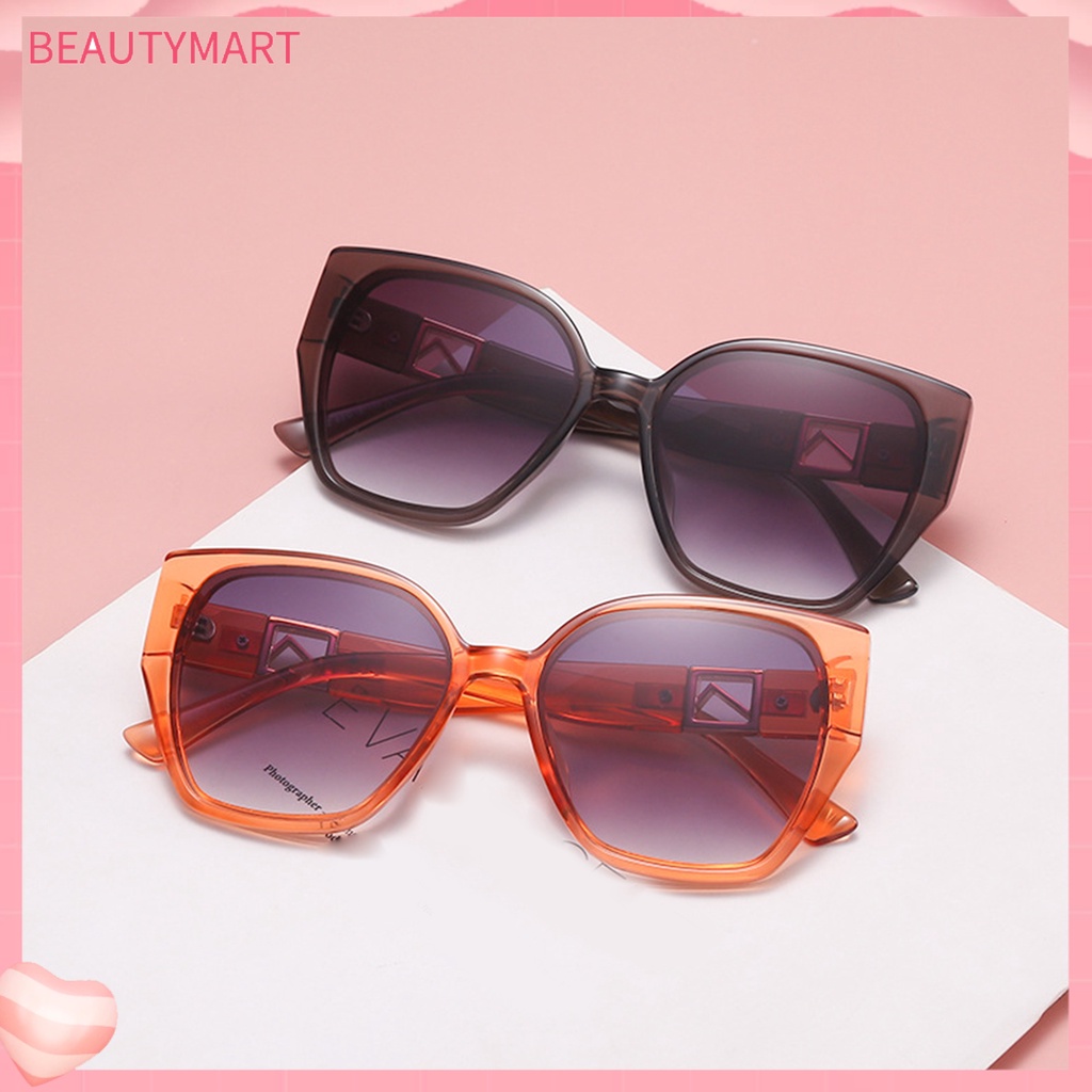 Kính Mát Oversize Chống Nắng Phong Cách Vintage Thời Trang Cho Nữ