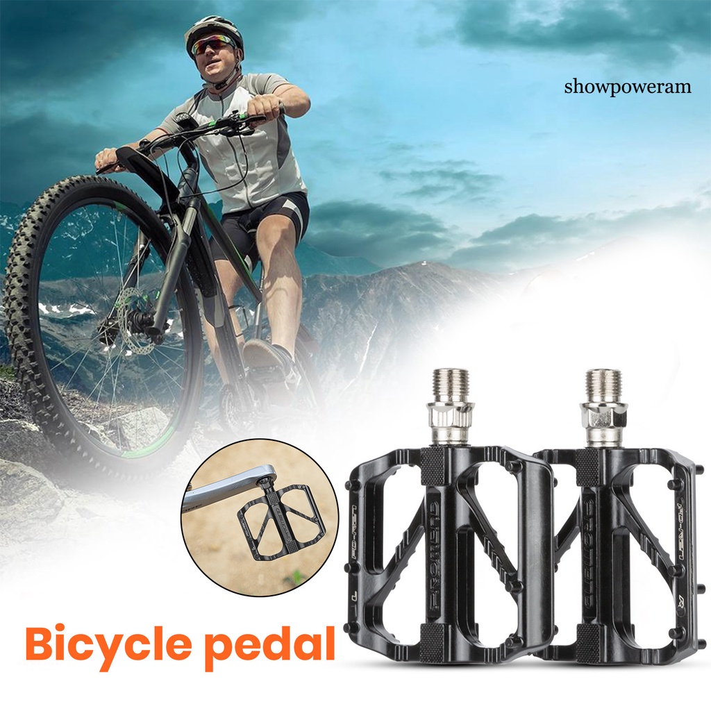 1 Cặp Bàn Đạp Xe Đạp Thiết Kế Rỗng Siêu Nhẹ Tháo Lắp Nhanh Chống Trượt Bằng Hợp Kim Nhôm