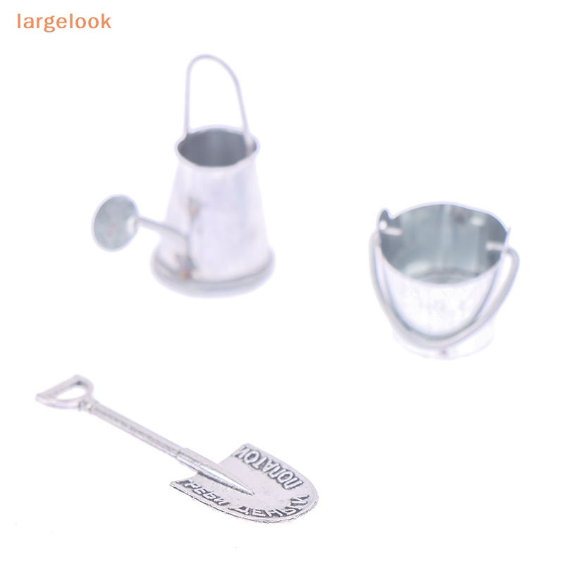 Set 3 Bình Tưới Nước Mini Tỉ Lệ 1: 12 Cho Nhà Búp Bê