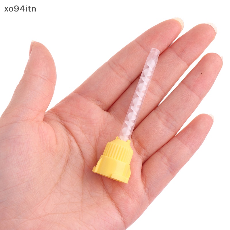 Set 50 Đầu Trộn Chất Liệu Silicone Cao Su Dùng Một Lần Tiện Lợi