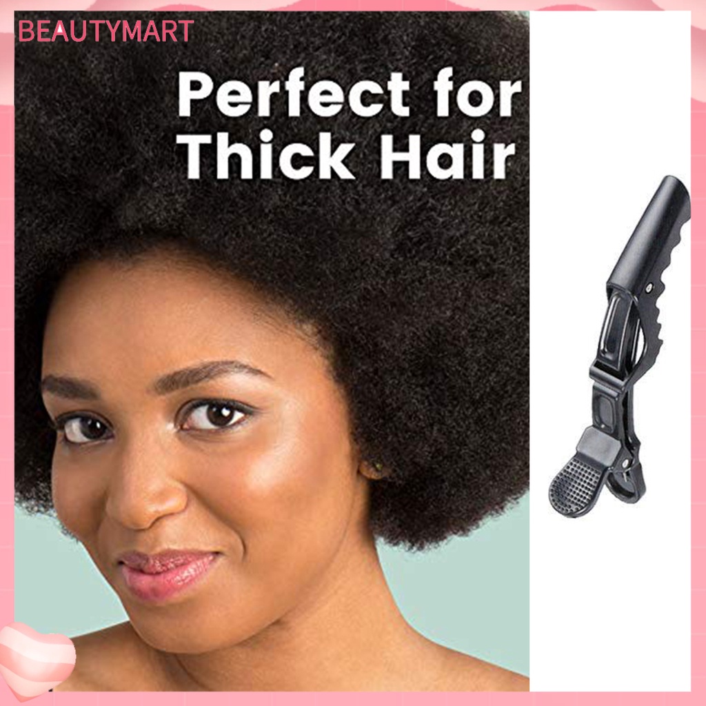 Kẹp Tóc Màu Đen Khối Lượng Nhẹ Thoải Mái Chống Trượt Cho Salon