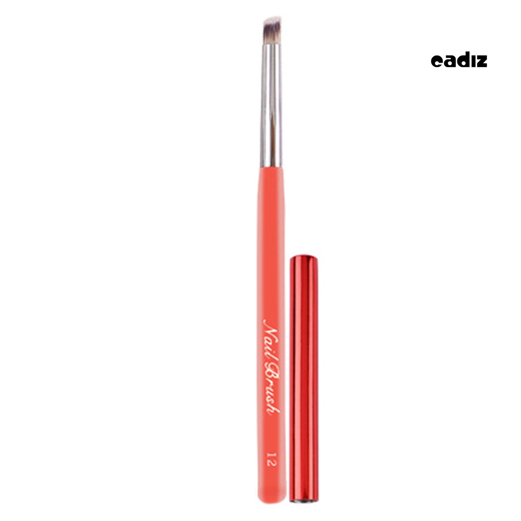 Cọ Trang Trí Móng Tay Lông Mềm Nhiều Màu Sắc Bằng Acrylic Chuyên Dụng Cho Salon