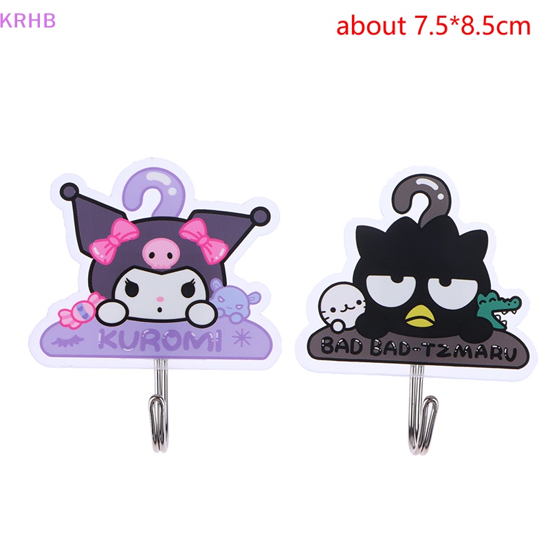 Krhb Nhân Vật Hoạt Hình Kuromi Móc Trong Phòng Tắm Cinnamonroll Pochacco Không Cần Đục Lỗ Mới