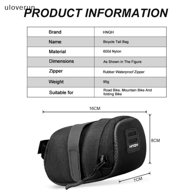 Túi Đựng Đồ Gắn Yên Xe Đạp Leo Núi Chống Thấm Nước Bằng Chất Liệu Nylon