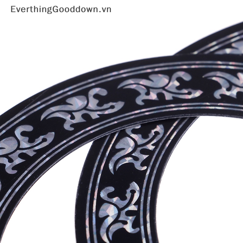 Đề Can Lỗ Âm Thanh Everthingood Màu Đen + Bạc Cho Đàn Guitar Cổ Điển