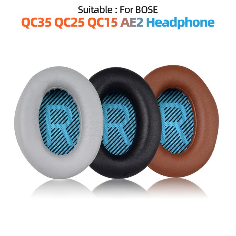 Đệm Tai Nghe HdoorLink Bằng Da Mềm Cao Cấp Cho Bose QC 35 / 25 / 15 QC2 / Ae2 / Ae2i / Ae2W / Sound Link / SoundTrue