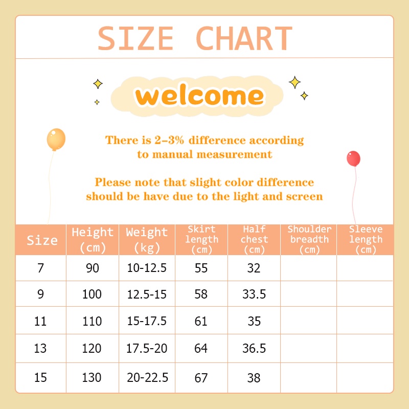 Đầm Thời Trang Mùa Hè Màu Sắc Xinh Xắn Dành Cho Bé Gái 2-7 Tuổi