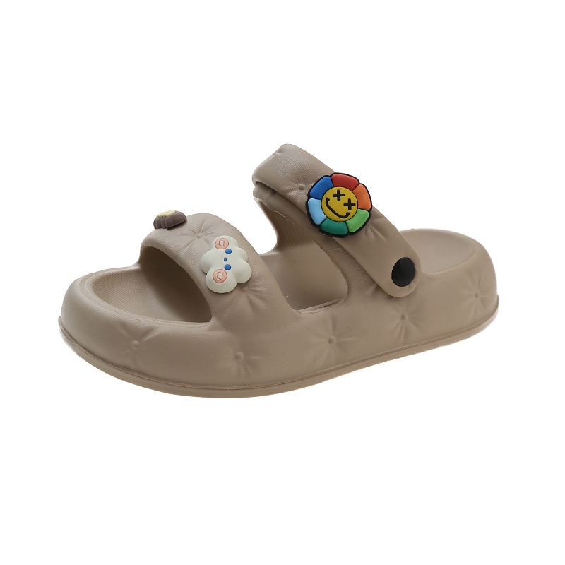 Dép Sandal Đế Dày Thời Trang Đường Phố Dễ Thương Cho Nữ