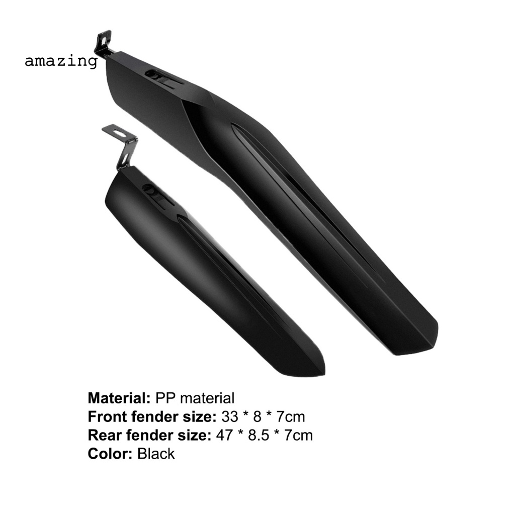 Tấm Chắn Bùn Trước Sau 22-24inch Có Thể Tháo Rời Chắc Chắn Cho Xe Đạp Leo Núi