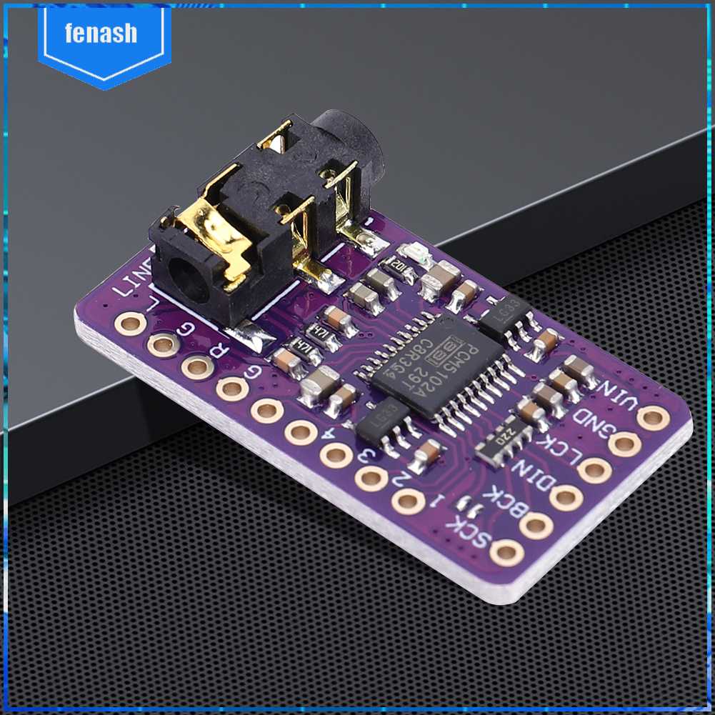 Mô Đun Giải Mã Âm Thanh Kỹ Thuật Số I2S PCM5102A DAC GY-PCM5102 I2S Cho Raspberry Pi PHAT Format 1 Cái