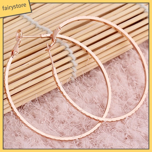 Khuyên Tai Tròn Lớn Thời Trang Dành Cho Nữ