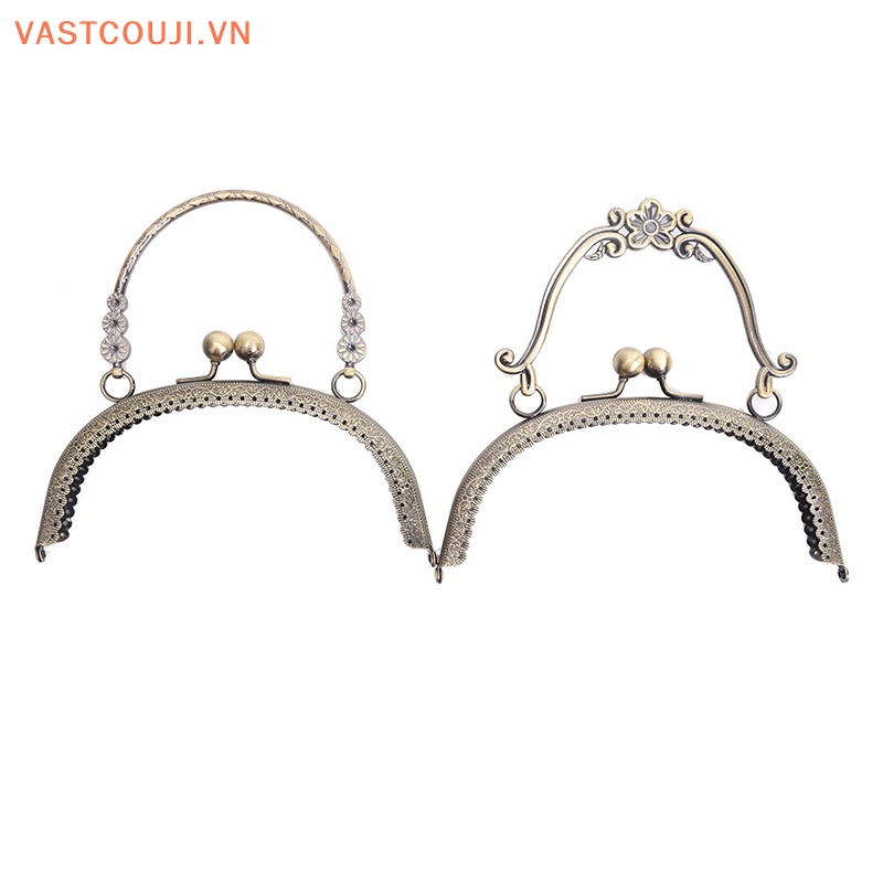 Khung Khóa Túi Xách VASTJI 1X 16.5cm Bằng Đồng Thau Cổ Điển