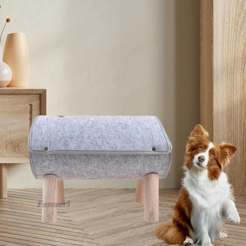 Lều Ngủ Đường Hầm Chống Trượt Chống Trầy Có Thể Giặt Sạch Cho Mèo Fenteer1