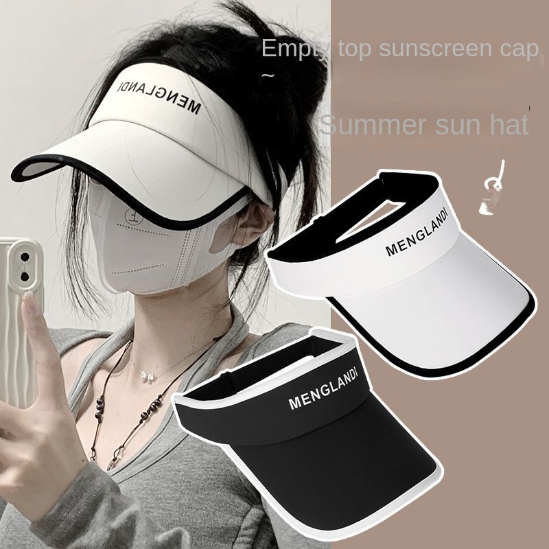 Mũ Lưỡi Trai Thể Thao Chống Nắng Chống Tia Cực Tím Che Mặt Thời Trang Mùa Hè Cho Nữ
