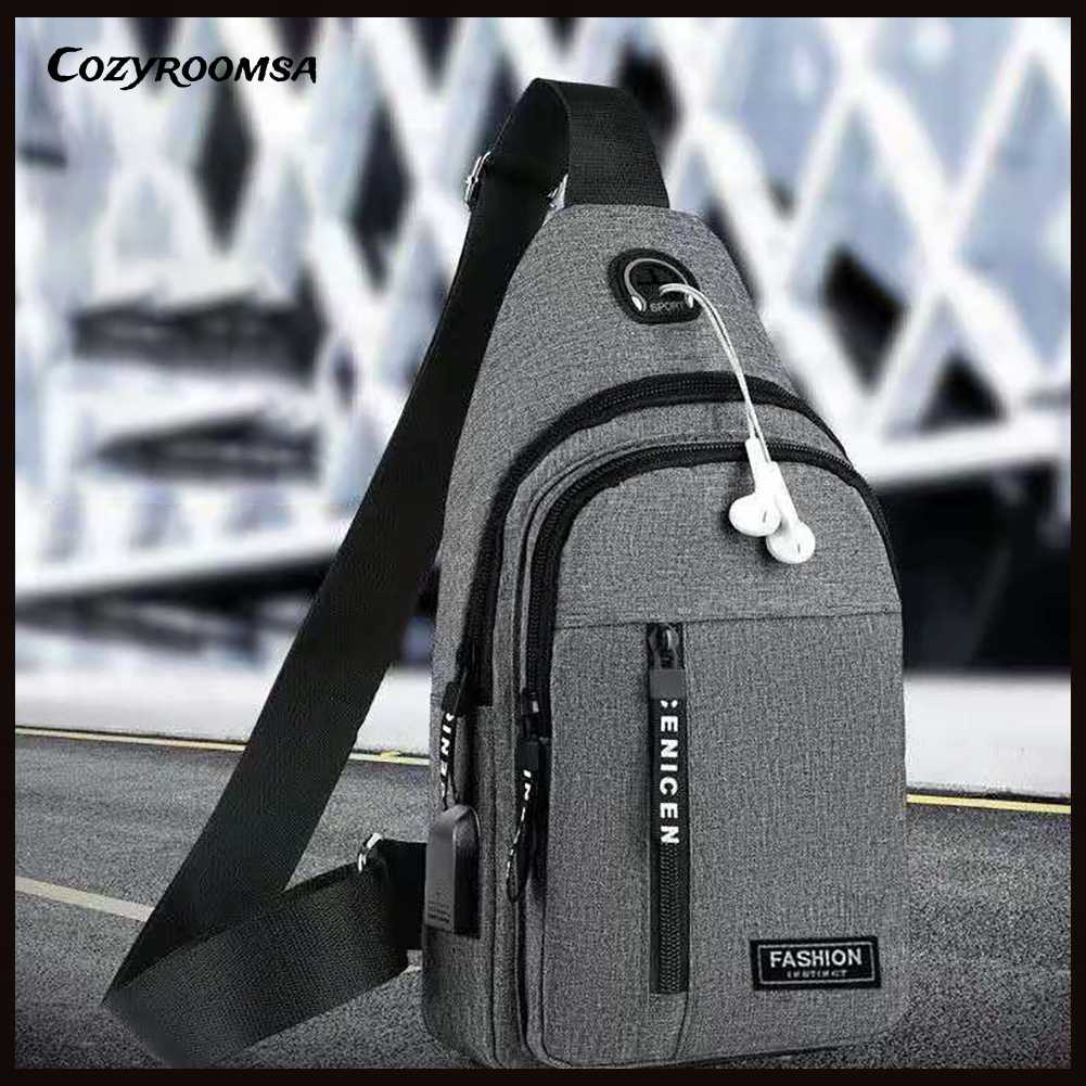 Túi Đeo Chéo Ngực Thể Thao Có Thể Điều Chỉnh Dành Cho Nam