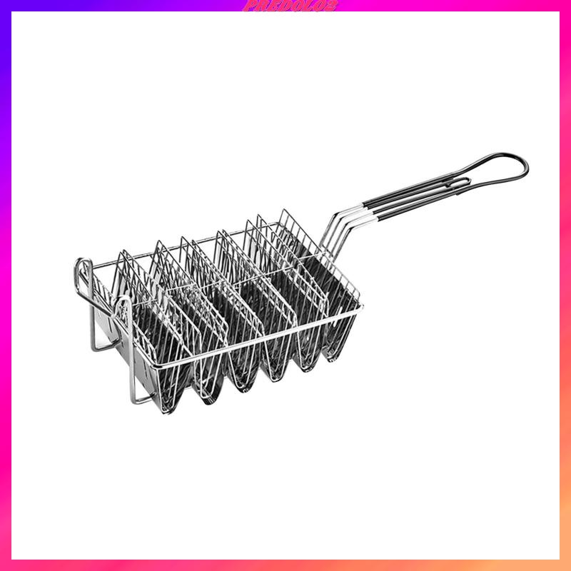 [Predolo2] Rổ Taco Để Chiên Taco 4 Ngăn