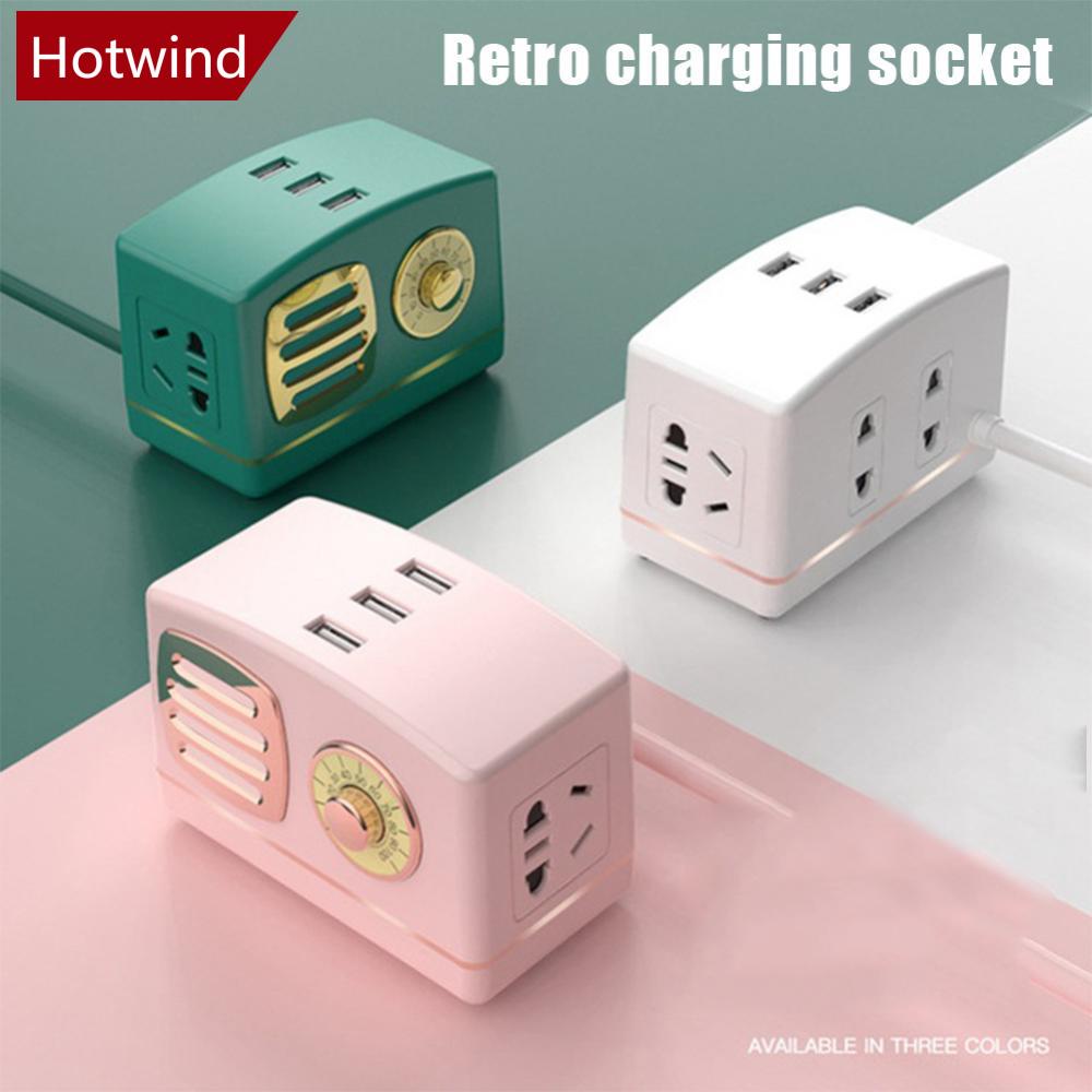 Ổ Cắm Điện Đa Năng Có Đèn LED Phong Cách Mới C6H7