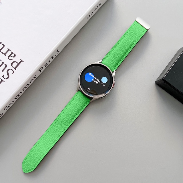 Dây Đeo Bằng Da Có Khóa Nam Châm Cho Đồng Hồ Thông Minh Amazfit GTS 4 mini / GTS 4