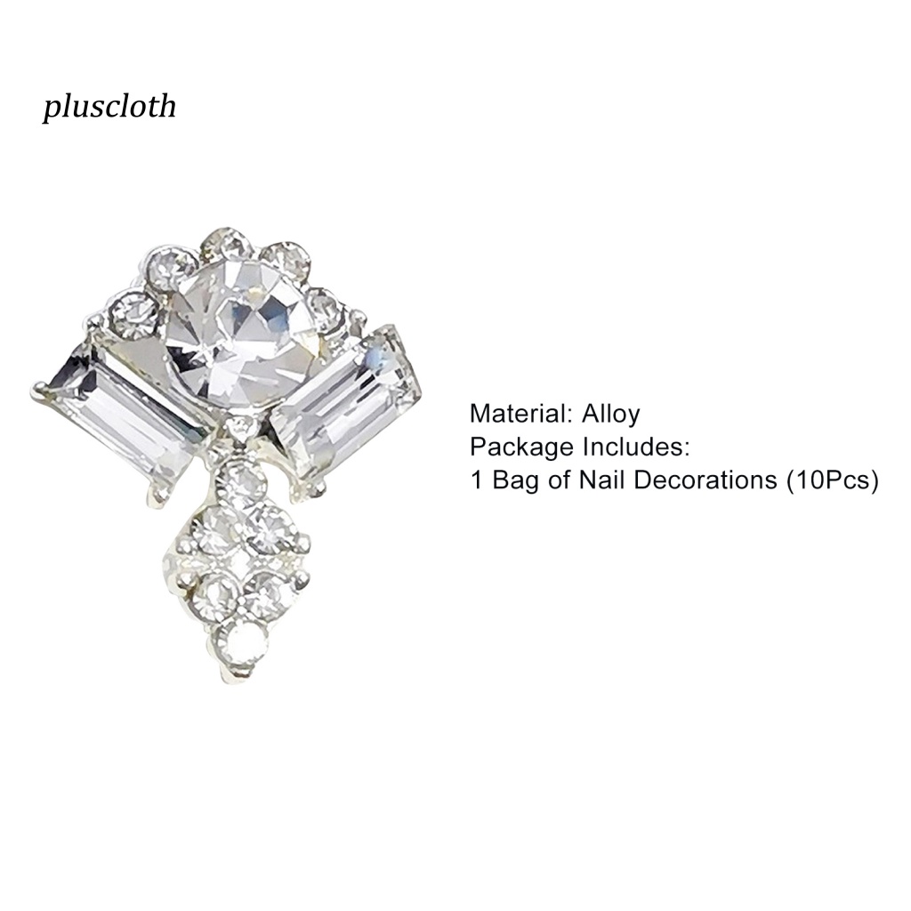 Túi 10 Hạt Cườm Lấp Lánh Dùng Để Trang Trí Móng Nghệ Thuật