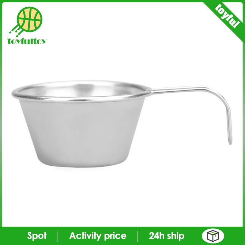 Tô Đựng Thức Ăn Bằng Thép Không Gỉ Thiết Kế Nhỏ Gọn Tiện Dụng Mang Theo Cắm Trại