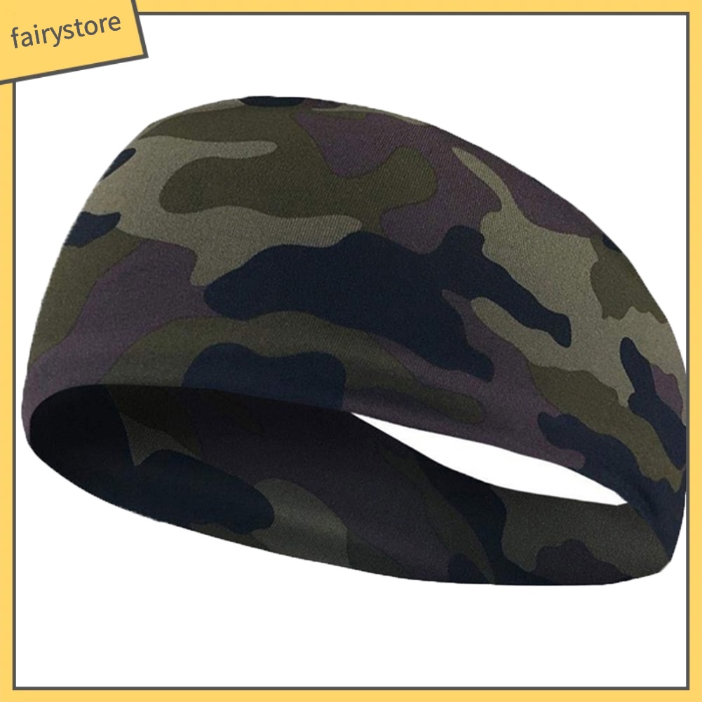 1 Băng Đô Chạy Bộ Thể Thao Co Giãn In Họa Tiết Graffiti Rằn Ri Unisex