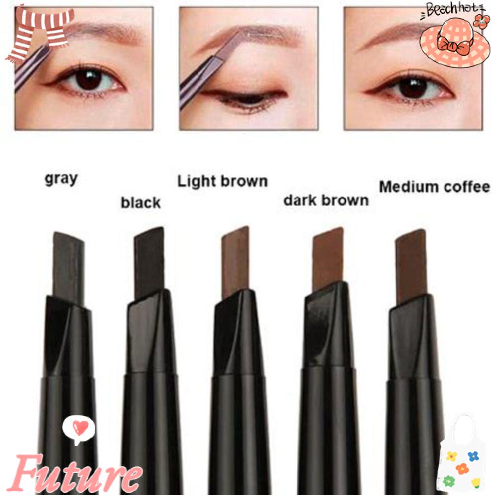Bút Kẻ Lông Mày Hai Đầu 5 Màu Sắc Tự Nhiên Tùy Chọn