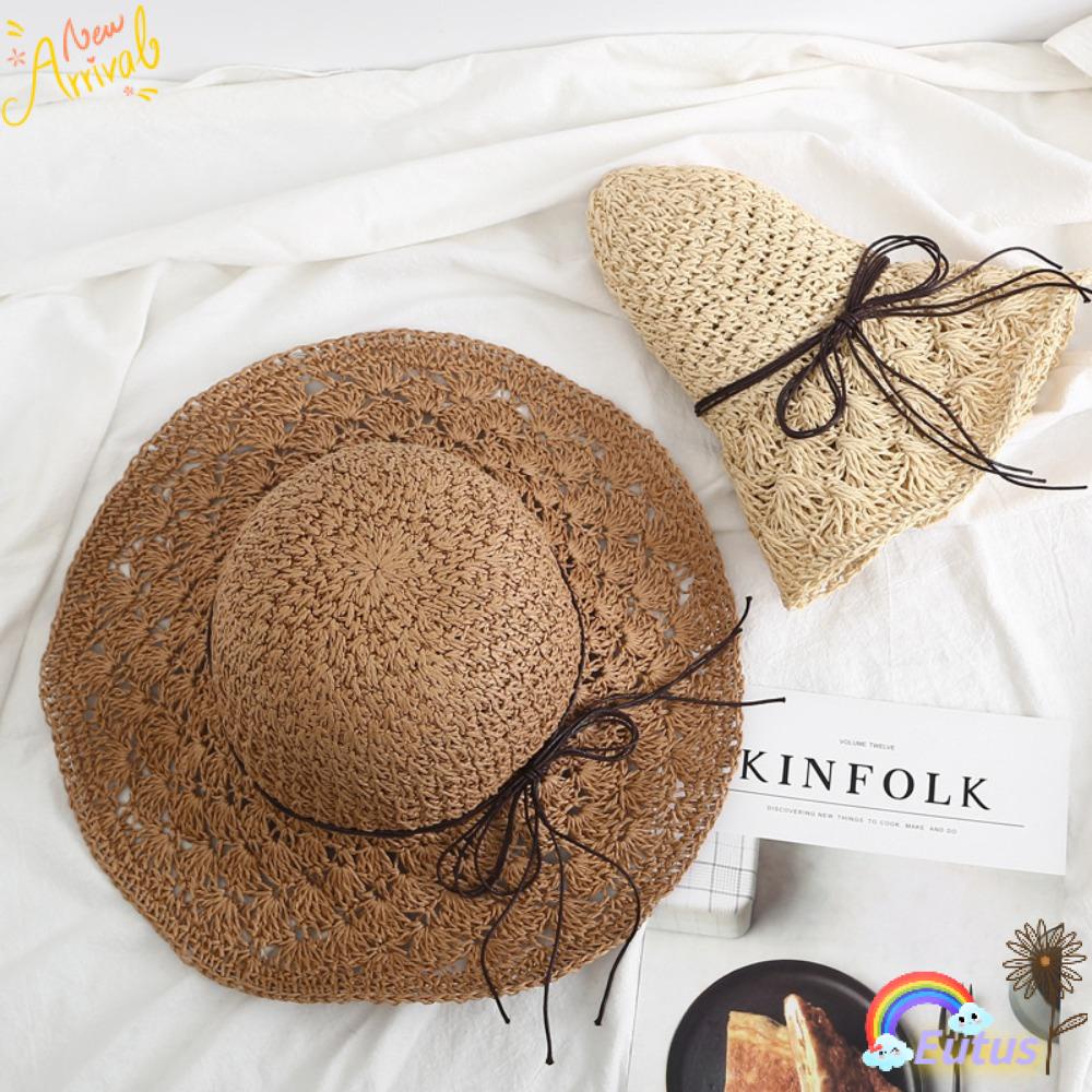 Mũ Cói Rộng Vành Chống Nắng Thời Trang Dành Cho Nữ