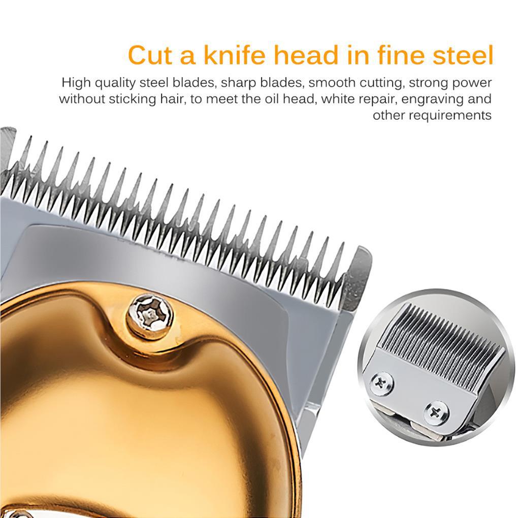 Tông Đơ Điện Bằng Kim Loại Có Thể Điều Chỉnh Tốc Độ Màn Hình LCD