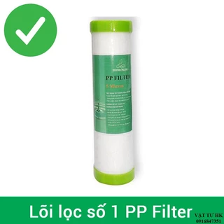 Lõi lọc nước, Lõi lọc thô số 1 PP cốm dùng cho máy lọc nước gia đình kangaroo Sanaky sunhouse Karofi Aqua Tốt