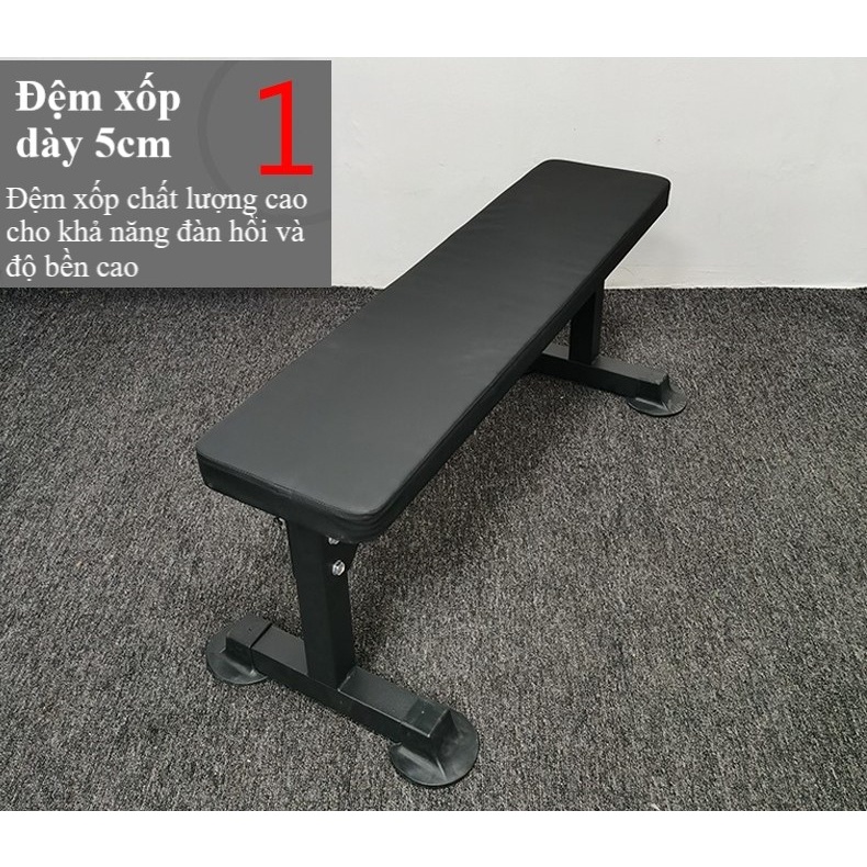 Ghế băng tập tạ tay Kingbox AC - OneSport