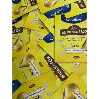 Tắm Trắng Vaseline 10X Dạng Bịch