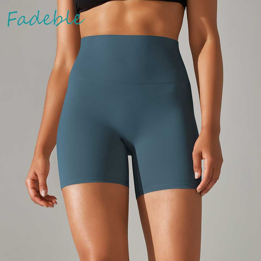 Quần Short Thể Thao Lưng Cao Chất Liệu Co Giãn Thoải Mái