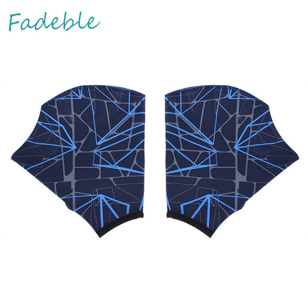 Set 2 Găng Tay Bơi Lội Có Màng Bọc Ngón Tay