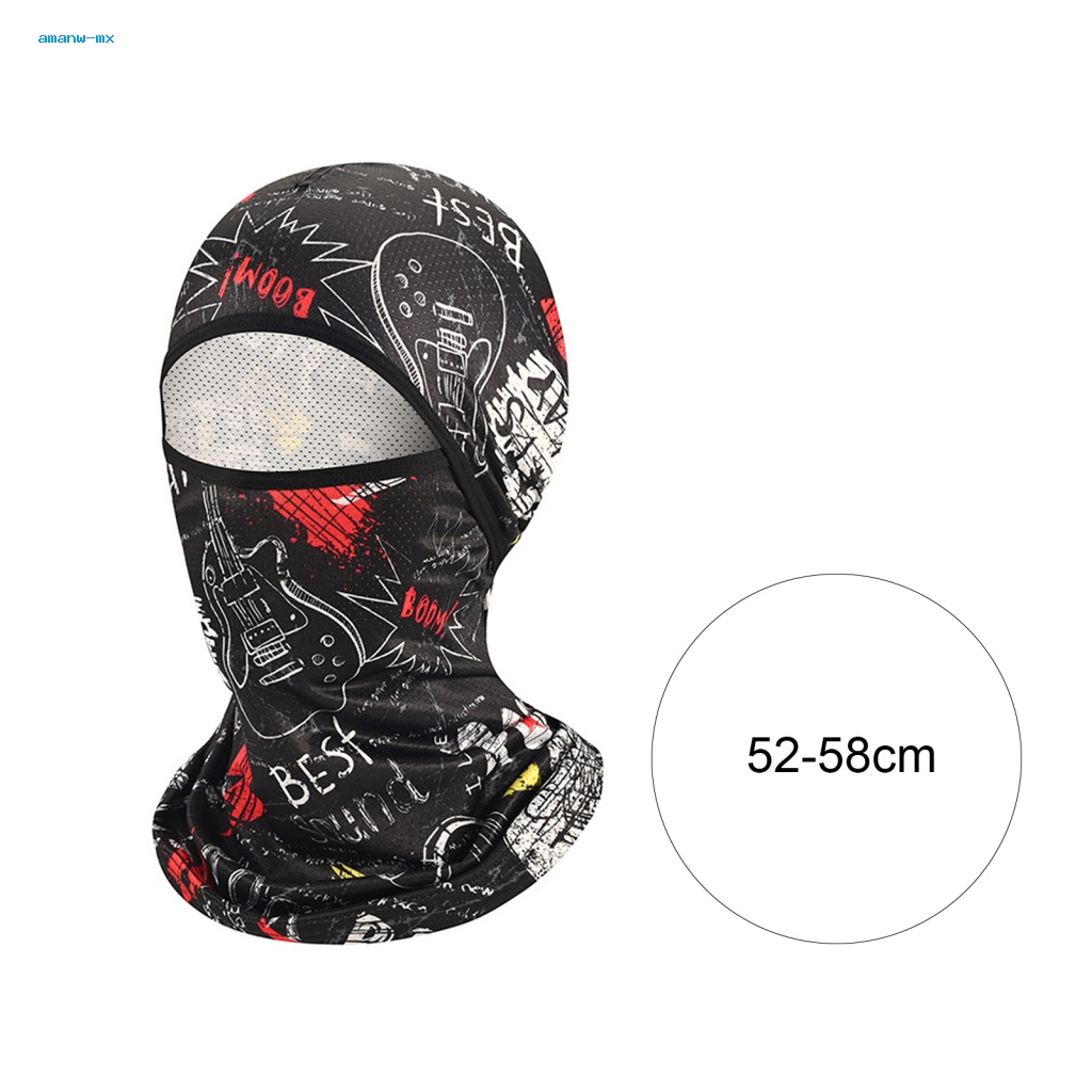 Mặt Nạ Chống Nắng Chống Tia UV Mềm Mại Bảo Vệ Khuôn Mặt Có Thể Giặt Rửa