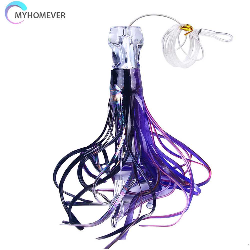 Mồi Câu Cá Giả Hình Bạch Tuộc Mềm Mại 22cm 100g