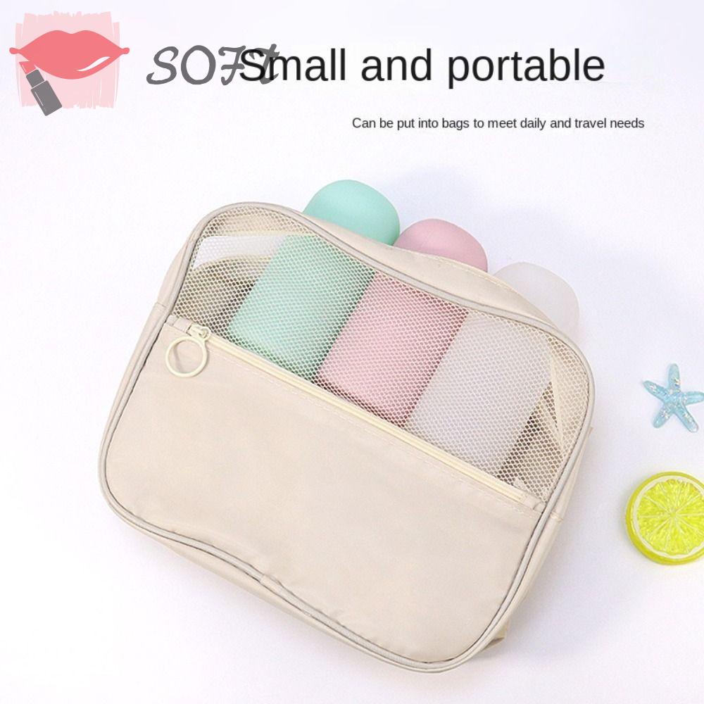 Chai Silicone 200ml Đựng Dung Dịch Mỹ Phẩm Tiện Dụng Khi Đi Du Lịch