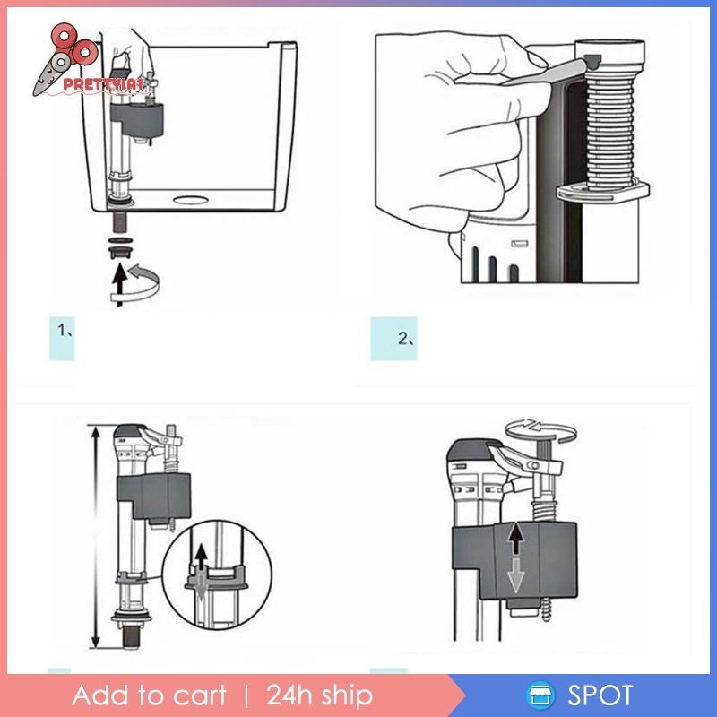 [Prettyia1] Ống Đi Vệ Sinh Dưới Nước Truyền Thống 1 / 2 "