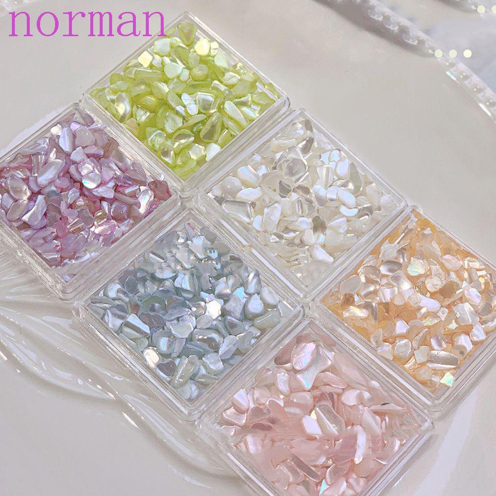 Hộp Vỏ Sò 3D Màu Kẹo Tự Trang Trí Móng Tay Cho Nữ