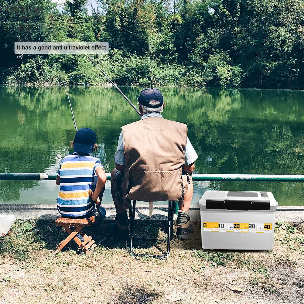 Bộ 2 Thước Đo Lường 65cm Gắn Mồi Câu Cá Chuyên Dụng