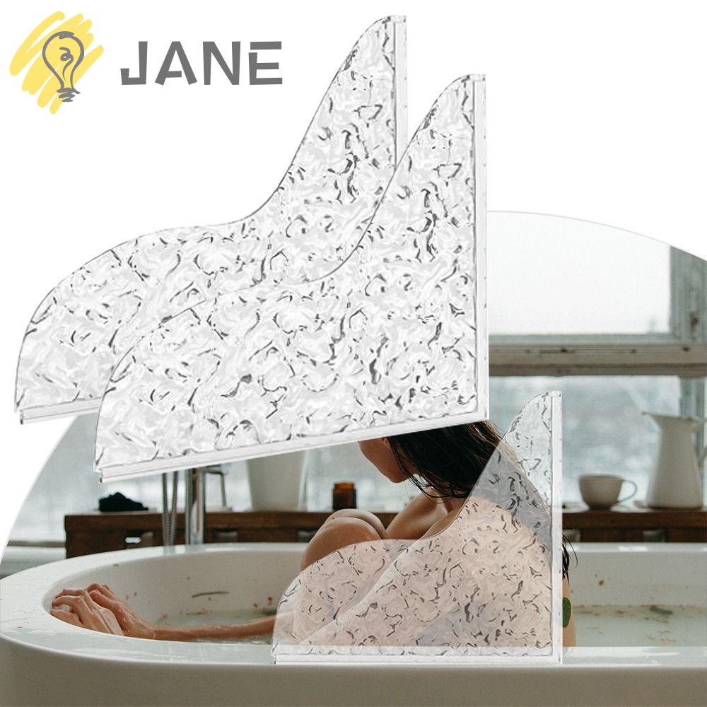 Set 2 Tấm Chắn Bắn Nước Gắn Góc Bồn Tắm Siêu Bền Tiện Dụng