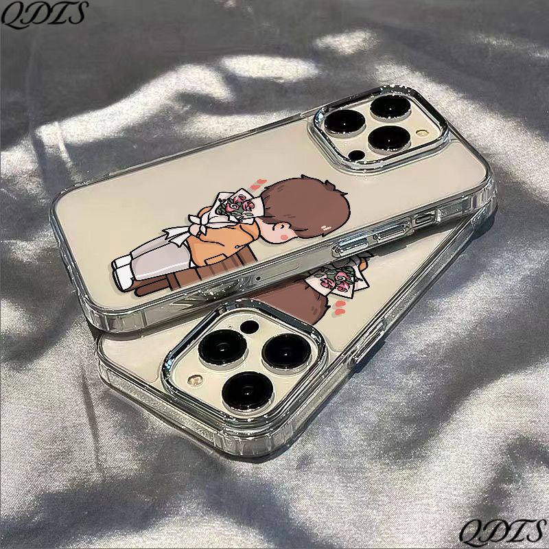 ✅Ốp Điện Thoại Dẻo Họa Tiết Hoa Đơn Giản Chống Sốc Cho Iphone 7 12 max13 11 8plus 14proxs AIZR