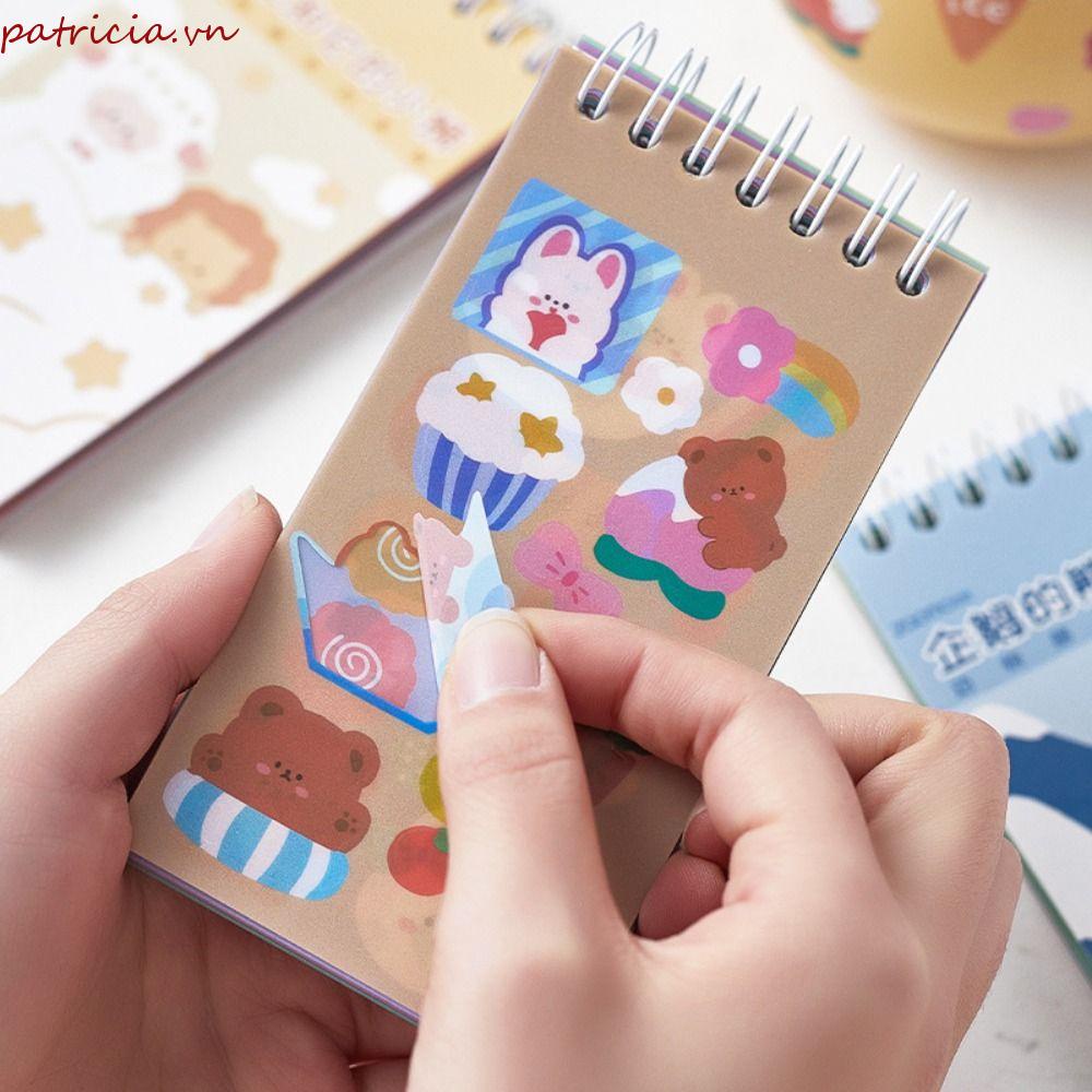Bộ 50 Tờ Sticker Hoạt Hình Dán Trang Trí Sổ Tay