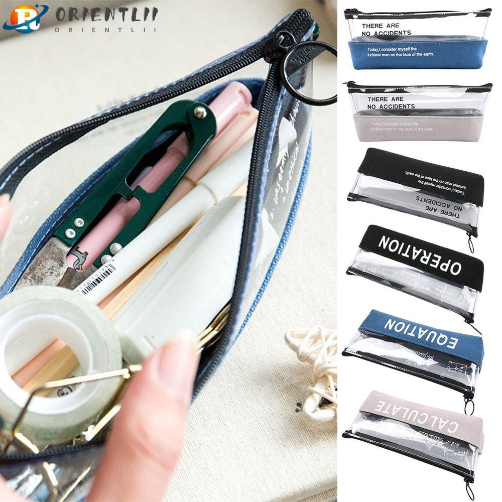 Túi Đựng Bút Hai Ngăn Đa Năng Sức Chứa Lớn Thời Trang