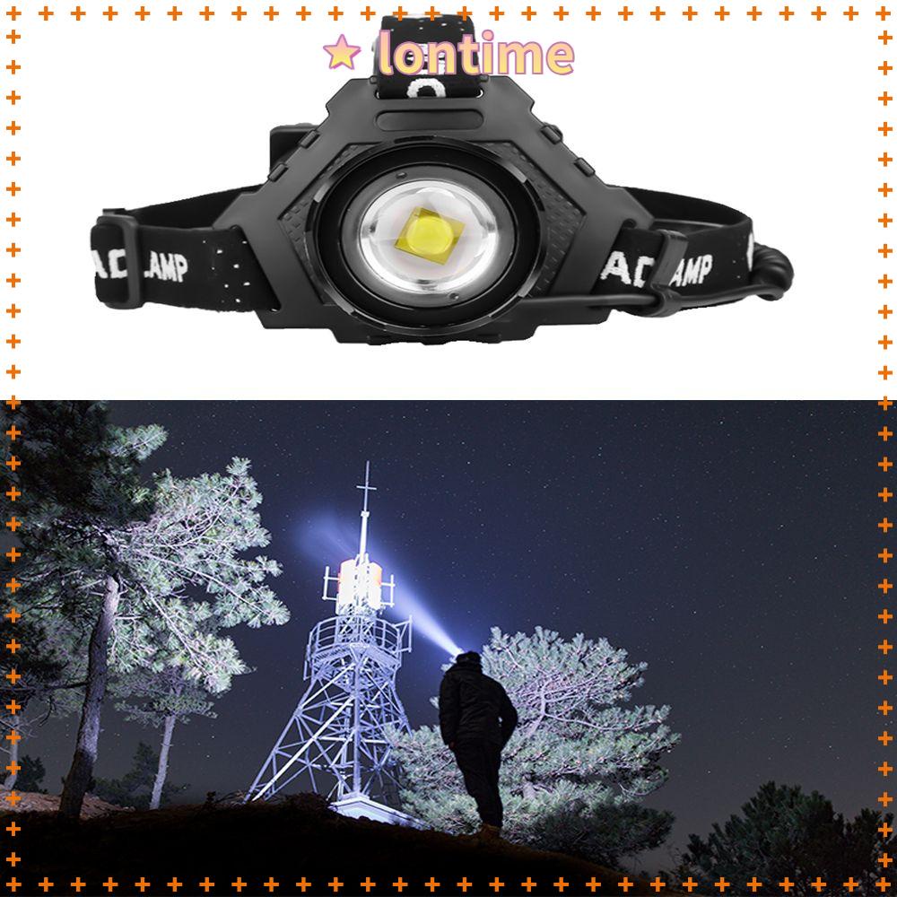 Đèn Pin Đeo Đầu LONTIME XHP70 P70 Sạc Cổng USB Tiện Dụng