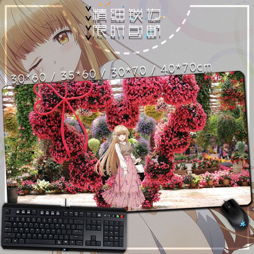 The Angel Next Door Spoils Me Rotten Shiina Mahiru Mouse pad desk mat