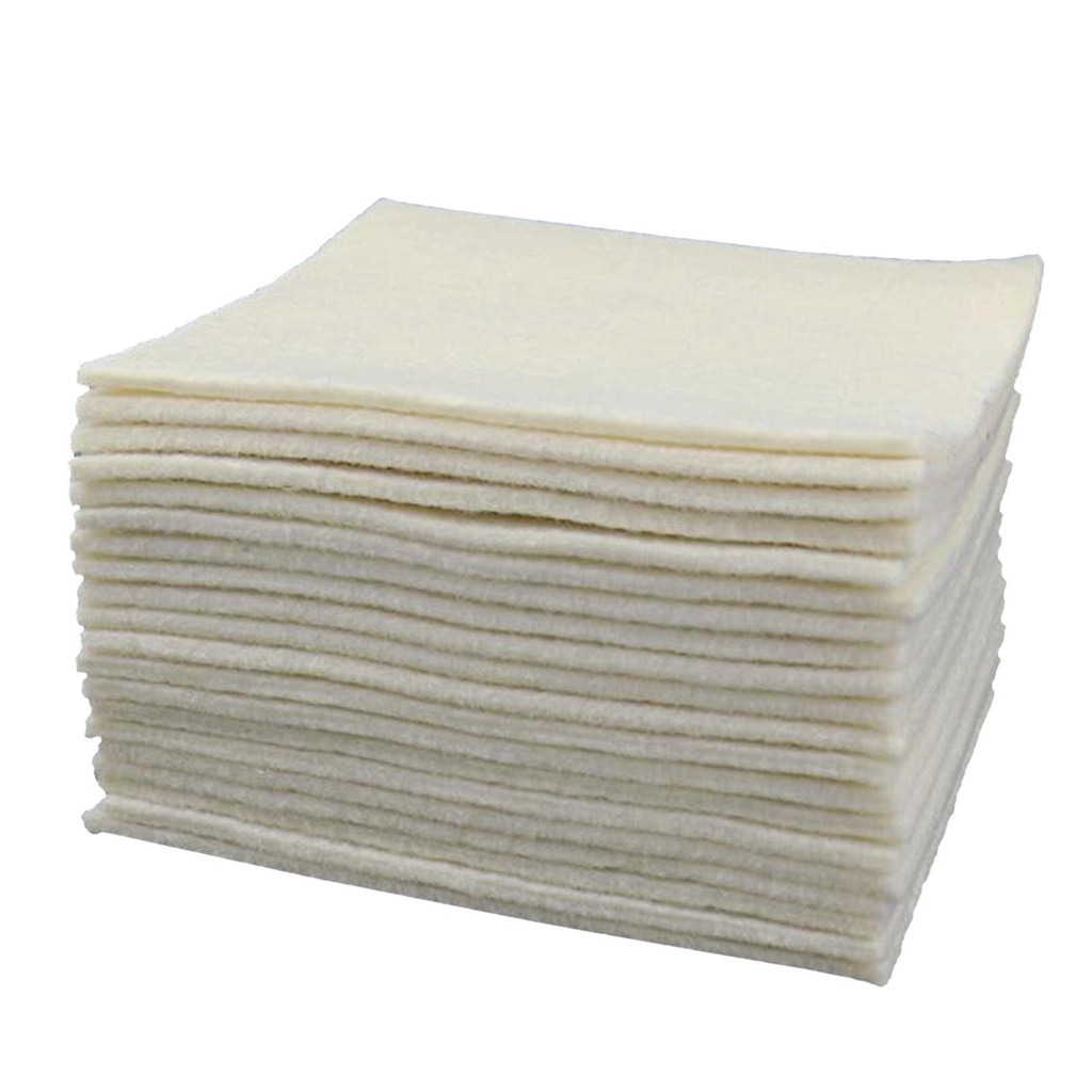 Set 20 Miếng Bông Cotton Dán Trang Trí Tóc Chịu Nhiệt Độ Cao